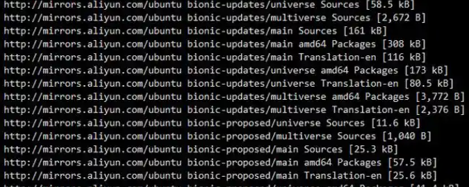 将ubuntu：22.04中的镜像源设置为阿里云镜像源